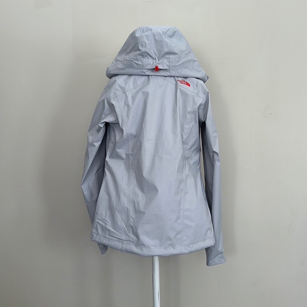 North Face Light Grey Shell Jacket. - image 2